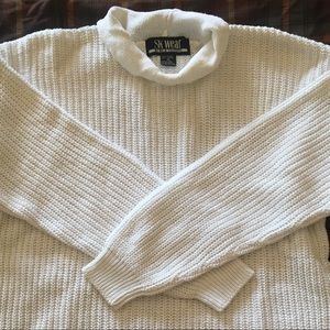 Tunic length sweater